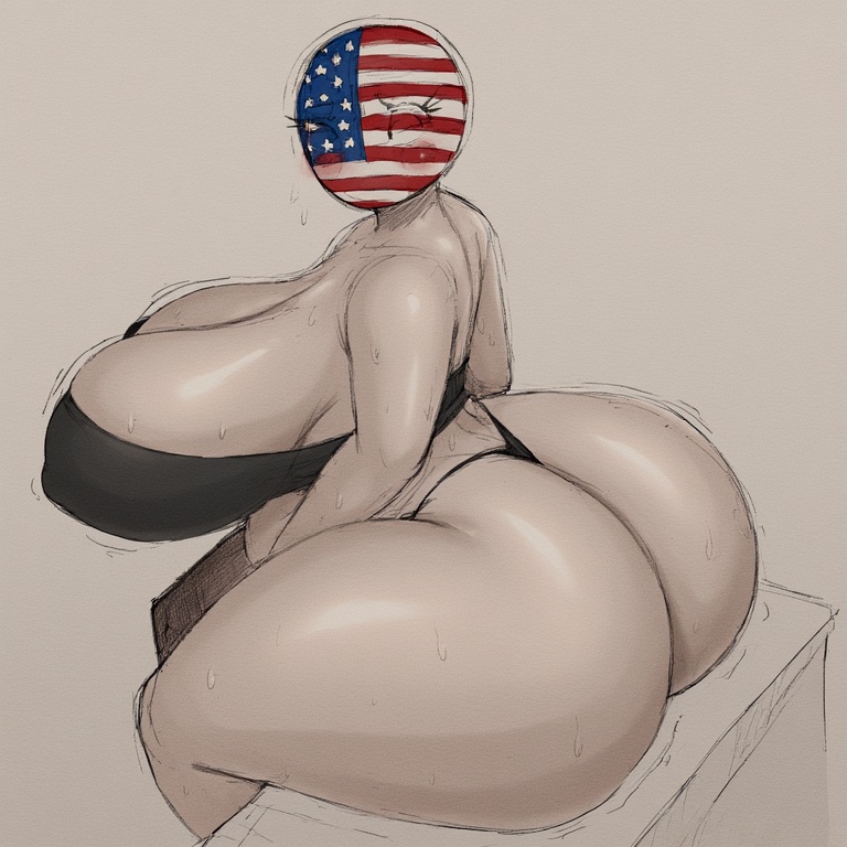 1girls, ai assisted, ai generated, american, ass, big areola, big ass, big breasts, big butt, big muscles, big thighs, bikini, blush, bra, countryhumans, countryhumans girl, female, huge ass, huge breasts, huge butt, huge nipples, huge thighs, large areolae, large ass, large breasts, large butt, large thighs, massive ass, massive breasts, muscular, nipples, sexy, sexy body, sexy pose, smile, smiling at viewer, solo female, srimbievil58, steam, steaming body, sweat, sweatdrop, sweating, sweaty, sweaty body, thick thighs, thighs, united states of america (countryhumans), white background, white body