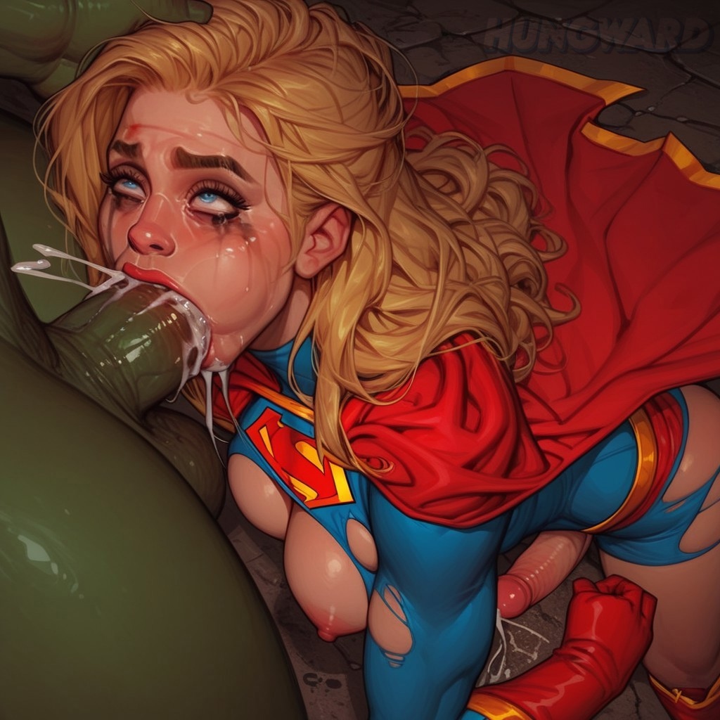 ai assisted, ai generated, blowjob, broken arm, broken rape victim, dc comics, duo, ejaculation, forced blowjob, forced oral, futa on futa, futanari, hungward, marvel, marvel comics, multiple penises, penis, she hulk, she-hulk, supergirl, superman (series)