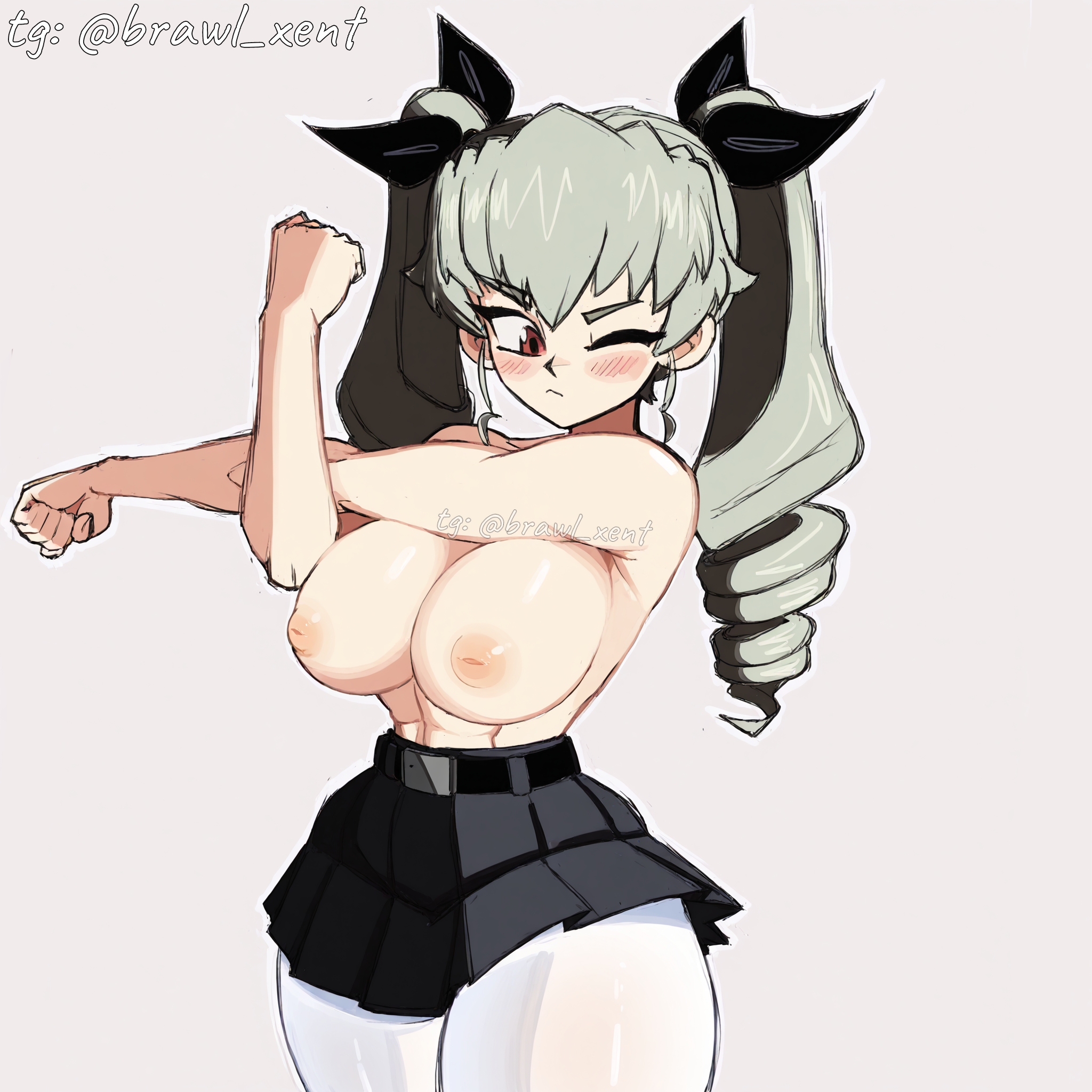 anchovy (girls und panzer), girls und panzer, tagme