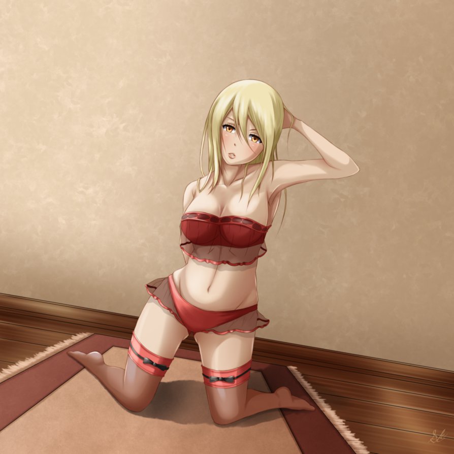 1girls, fairy tail, female, female only, lucy heartfilia, rocky-ace, solo, tagme
