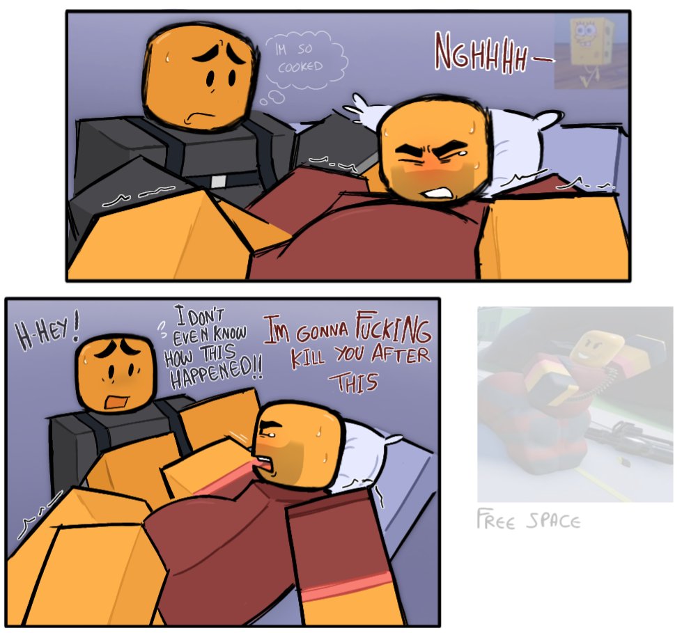 accelerator (tds), birth, blocky body, evil spongebob2, gay, giving birth, joke art, minigunner (tds), mpreg, partners, roblox, roblox game, robloxian, shitpost, tagme, tower defense simulator