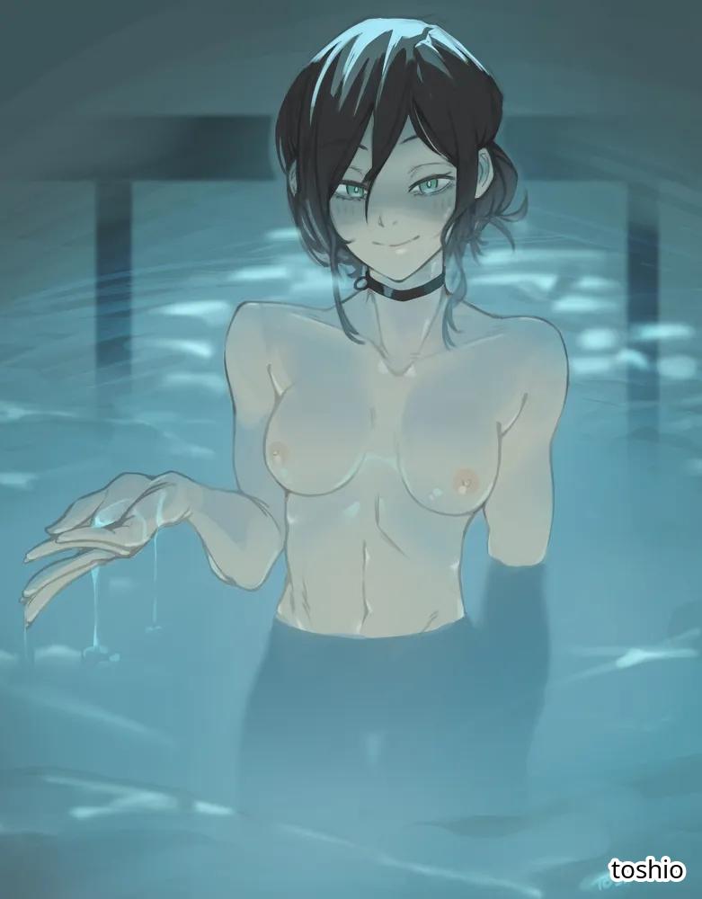 1girls 2d 2d_(artwork) 2d_artwork areola areolae bare_arms bare_belly bare_breasts bare_chest bare_hands bare_midriff bare_navel bare_nipples bare_shoulders bare_skin bare_tits bare_torso belly belly_button black-haired_female black_choker black_hair breasts breasts_apart chainsaw_man choker closed_mouth_smile collarbone completely_naked completely_naked_female completely_nude completely_nude_female digital digital_art digital_drawing digital_drawing_(artwork) digital_media digital_media_(artwork) drawing dripping_wet european european_female european_girl exposed exposed_arms exposed_belly exposed_breasts exposed_chest exposed_midriff exposed_navel exposed_nipples exposed_shoulders exposed_skin exposed_torso female female_focus female_only fingers fit_female fully_naked fully_nude green-eyed_female green_eyes hair_between_eyes hair_bun half_submerged inframammary_fold lean_figure linea_alba long_hair looking_at_viewer midriff naked naked_female naked_woman narrow_waist navel nipples nude nude_female nudity outdoor outdoor_background outdoor_nudity outdoors outside partially_submerged partially_submerged_legs petite petite_body petite_breasts petite_female petite_girl petite_tits pink_areola pink_areolae pink_nipples reze_(chainsaw_man) russian russian_female russian_girl shoulders slender_body slender_waist slim_female slim_waist small_areola small_areolae small_boobs small_breasts small_nipples small_tits smile smiley_face smiling smiling_at_viewer soaked solo standing stomach submerged_feet submerged_legs thigh_gap tied_hair tiny_breasts tiny_tits topless topless_female toshio uncensored uncensored_breasts uncensored_nipples upper_body water wet wet_belly wet_body wet_breasts wet_nipples wet_skin