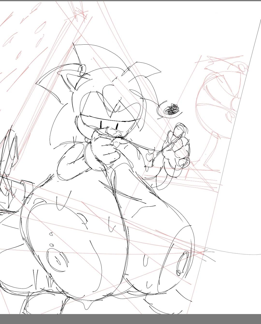amy rose, ass, big breasts, blush, breasts, breasts out, classic amy rose, dr. eggman, eggman, female, heart, hedgehog, hedgehog girl, hyper breasts, large breasts, nipples, panties, robotnik, sketch, sonic (series), sonic robo blast 2, sonic the hedgehog (series), srb2, starstar000, tongue, tongue out, upset, wet, wet body, wet clothes, wet clothing, wet panties, wet skin