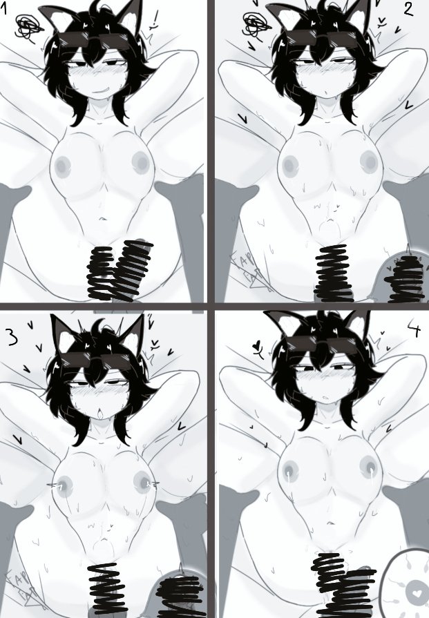 1boy, 1girls, armpits, blush, breasts, censored, censored penis, censored pussy, cross section, cum, cum inside, female focus, greyscale, hands behind head, impregnation, jamyun77, lactating, lactation, looking at viewer, missionary position, nude, onomatopoeia, roblox, roblox avatar, robloxian, spread legs, stomach, sweat, tagme, thighs, vaginal penetration