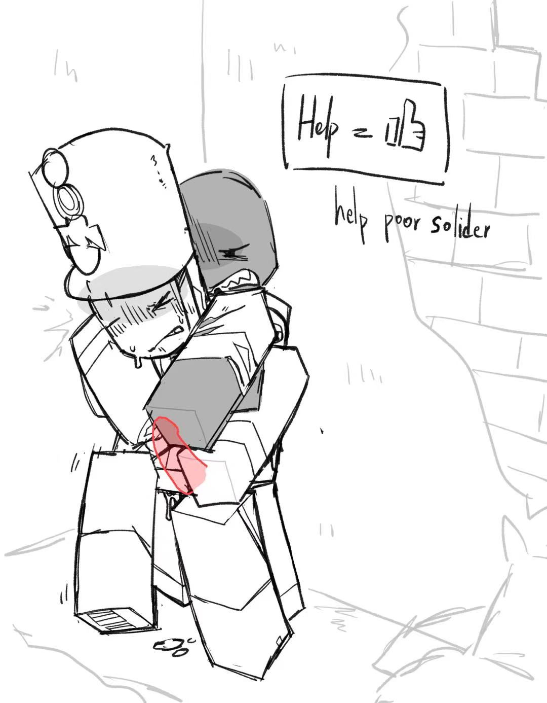 2boys, 2d, axolot3r, blocky body, cum, forced, gay, guts & blackpowder, guts and blackpowder, male, monochrome, penis, rape, roblox, roblox game, robloxian, self upload, sex, shambler (guts and blackpowder), tagme, text, text box, white background, x-ray, zombie