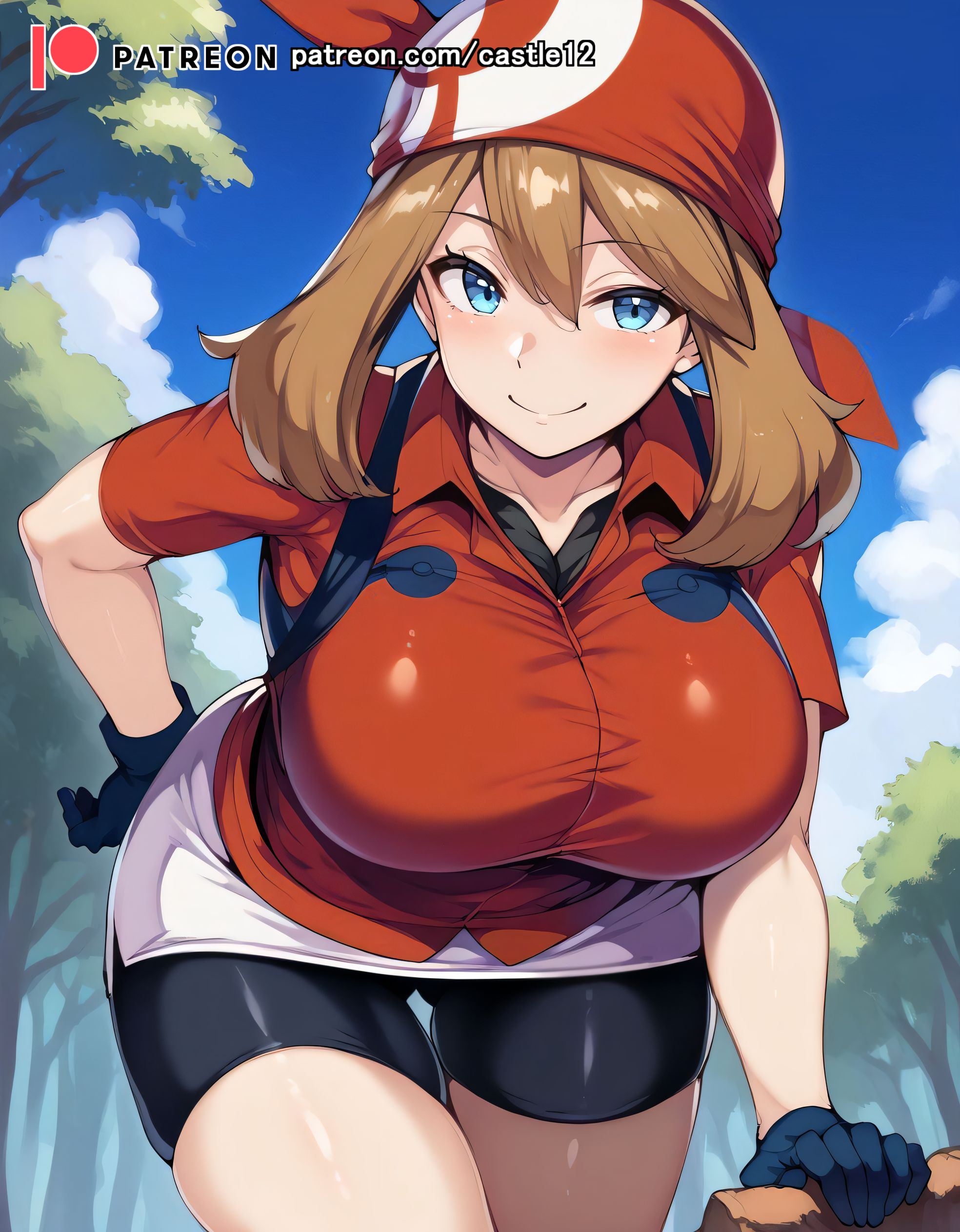 1girls, ai generated, alternate breast size, ass, ass focus, big breasts, bikini, blowjob, breasts, busty, castle12, cowgirl position, cum, cum in mouth, cum in pussy, cum inside, curvaceous, curvy, curvy body, curvy female, curvy figure, doggy style, fellatio, female, from behind position, huge breasts, irrumatio, large breasts, may (pokemon), missionary position, nipples, pokemon, pussy, pussy focus, reverse cowgirl position, spooning, spread legs, sweat, sweating, sweaty, sweaty body, sweaty breasts, swimwear, thick thighs, thighs, voluptuous