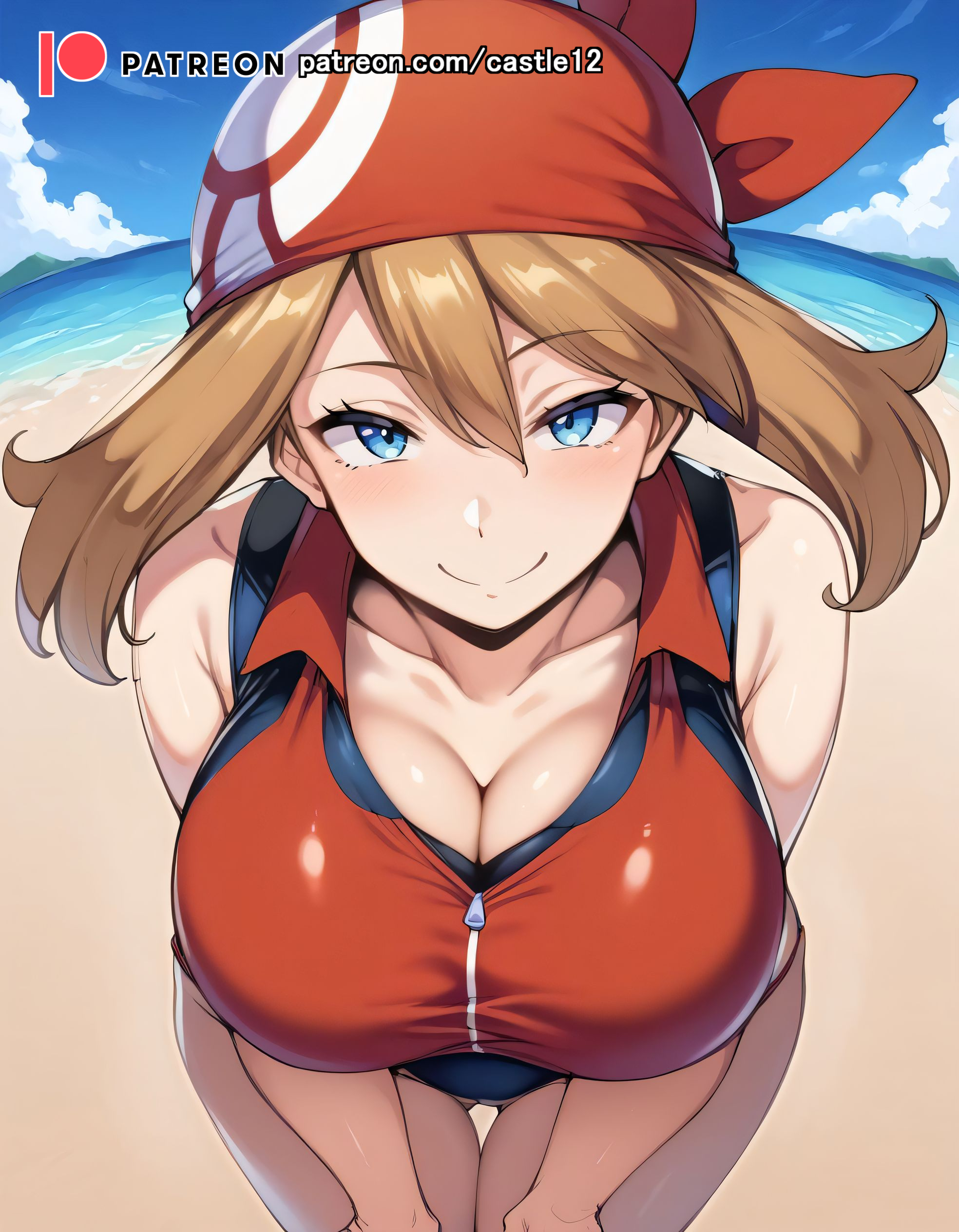 1girls, ai generated, alternate breast size, ass, ass focus, big breasts, bikini, blowjob, breasts, busty, castle12, cowgirl position, cum, cum in mouth, cum in pussy, cum inside, curvaceous, curvy, curvy body, curvy female, curvy figure, doggy style, fellatio, female, from behind position, huge breasts, irrumatio, large breasts, may (pokemon), missionary position, nipples, pokemon, pussy, pussy focus, reverse cowgirl position, spooning, spread legs, sweat, sweating, sweaty, sweaty body, sweaty breasts, swimwear, thick thighs, thighs, voluptuous