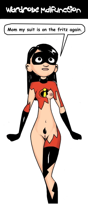 1girls disney english_text female female_only hoaxman nipples pixar solo straight_hair text the_incredibles violet_parr white_background