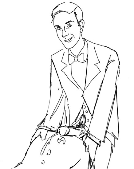 1ambiguous 1boy after_anal ambiguous_gender ass_up bill_nye bill_nye_the_science_guy bottomless bowtie cum cum_on_ass cumshot erection grin head_out_of_frame holding_ass kristal looking_at_viewer male_focus real_person sketch smile suit_jacket tagme unknown_character unknown_gender white_background