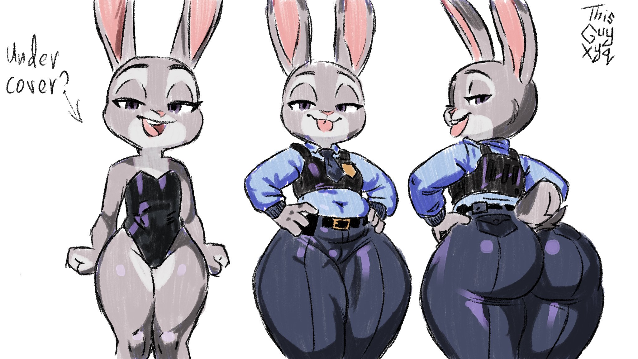 1girls, 2025, 2d, 2d (artwork), 2d artwork, anthro, ass, ass bigger than head, big ass, big butt, bunny, bunny ears, bunny girl, bunnysuit, clothed, clothed female, digital art, digital drawing (artwork), digital media (artwork), disney, european rabbit, fat ass, female, furry, furry female, grey fur, judy hopps, lagomorph, leporid, playboy bunny, purple eyes, rabbit, rabbit ears, rabbit girl, solo, tagme, thicc, thick thighs, thisguyxyq, zootopia