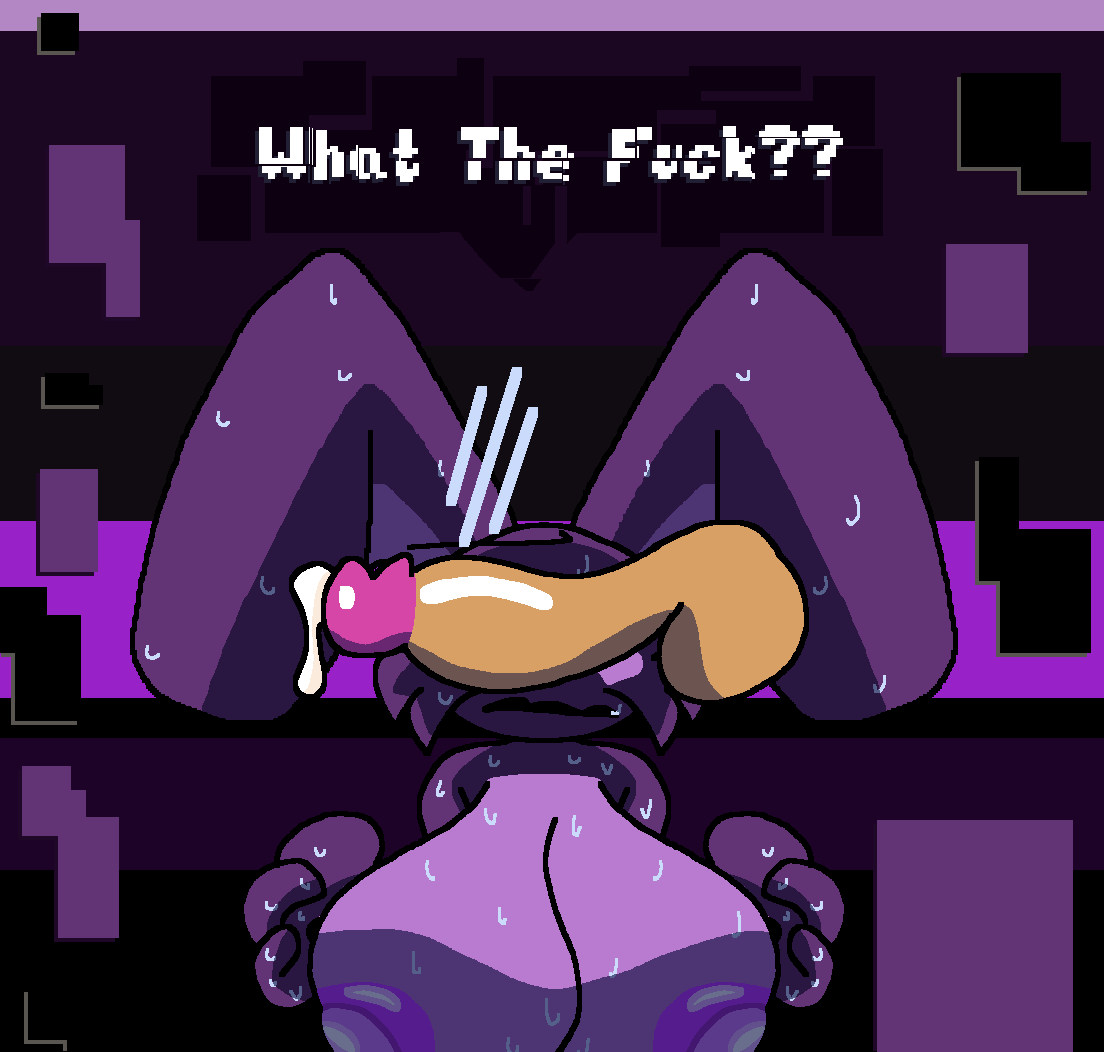 chaoticdream comic_page female five_nights_at_freddy's five_nights_at_freddy's_3 male male/female pixel_art shadow_bonnie tagme