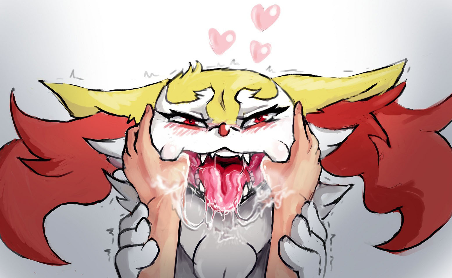 braixen, fur, furry, pokémon (species), pokemon, pokemon (species), ungulatr