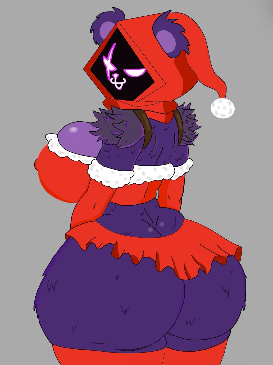1girls, ass, ass focus, christmas, fortnite, proximal sketch, raven team leader, tagme