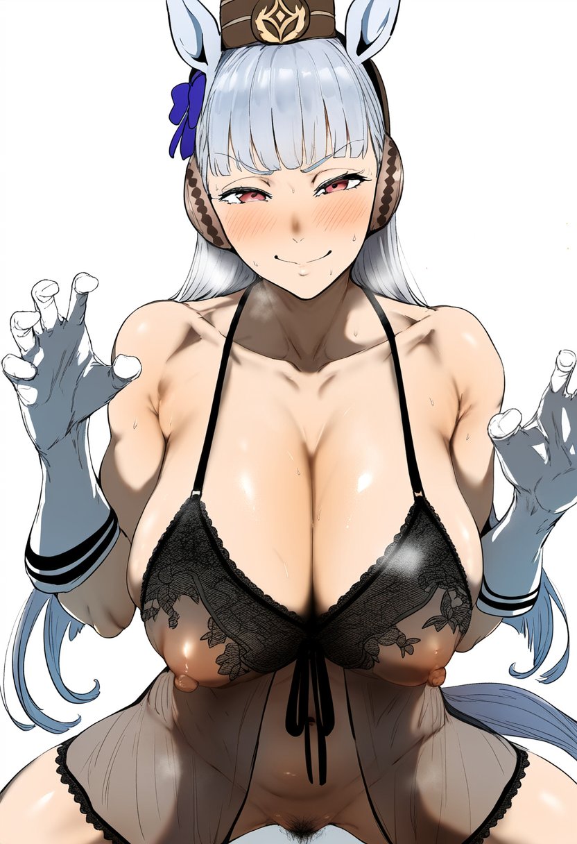 1girls ai_generated animal_ears anthropomorphization artist_request eyes female gold_ship_(umamusume) hair legs skin tagme umamusume umamusume_pretty_derby young