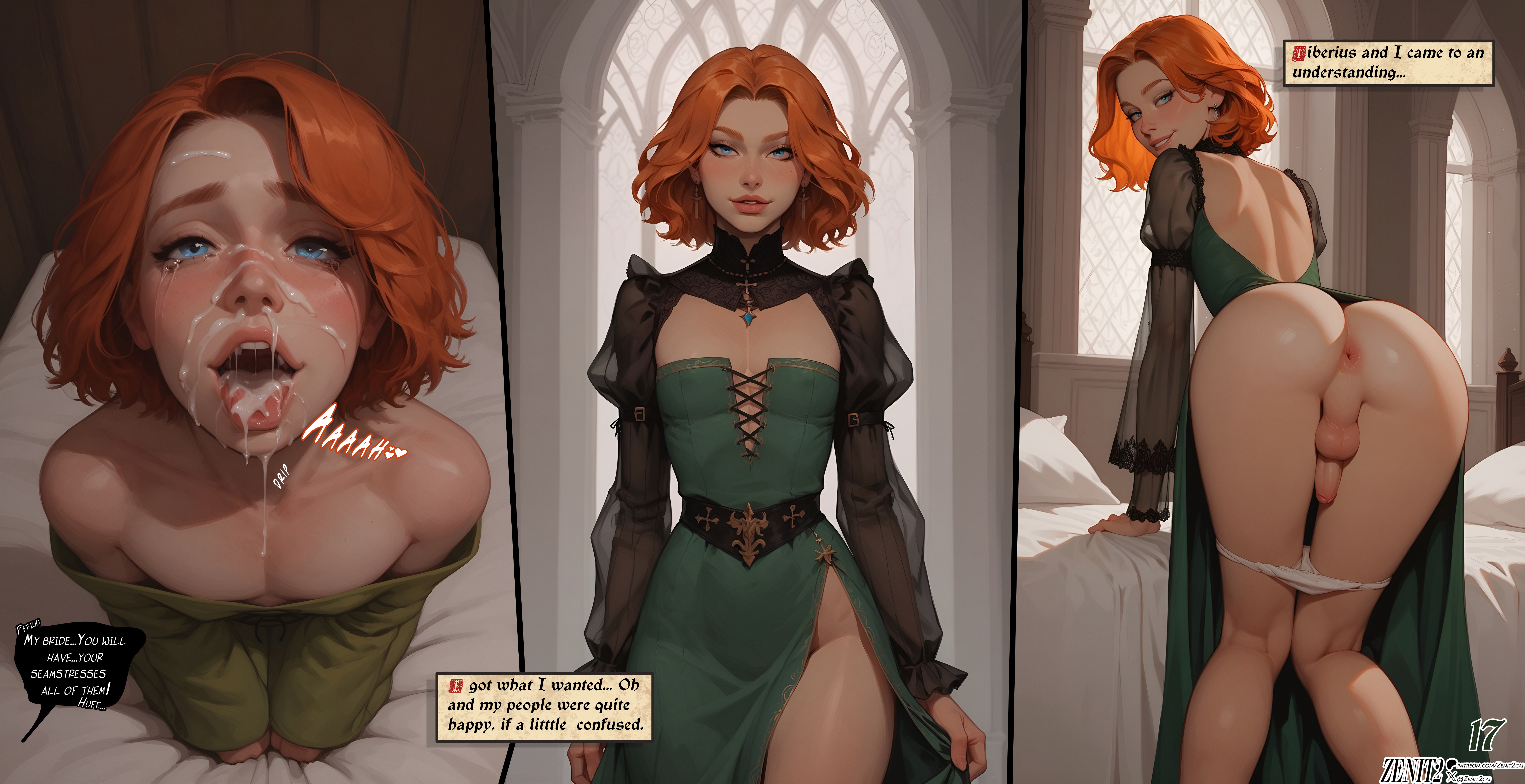 1femboy, 2boys, 2males, ai generated, anal orgasm, ass, barbarian boy brides, bottomless, boywife, bride, bukkake, cock worship, comic, comic panel, crossdressing, cum, cum in ass, cum in mouth, cum leaking, cumming, cumming from anal sex, cumming while penetrated, cumshot, cute male, dress, duo, ejaculation, ejaculation while penetrated, erect penis, erect while penetrated, erection, femboy, femboysub, feminine, feminization, flat chest, from the side, fucked into submission, fucked silly, fuzzysmutwriter, gay, gay domination, ginger, gwyn (zenit2), heels, light skin, light-skinned male, lingerie, looking pleasured, male, male bride, male on femboy, male only, male penetrating, male wife, married couple, orgasm, orgasm face, otoko no ko, penis, pleasure face, presenting anus, red hair, romantic, romantic couple, short hair, sissy, slave, story, straight to gay, translucent clothing, trap, until they like it, wedding, wedding dress, wedding veil, yaoi, zenit2