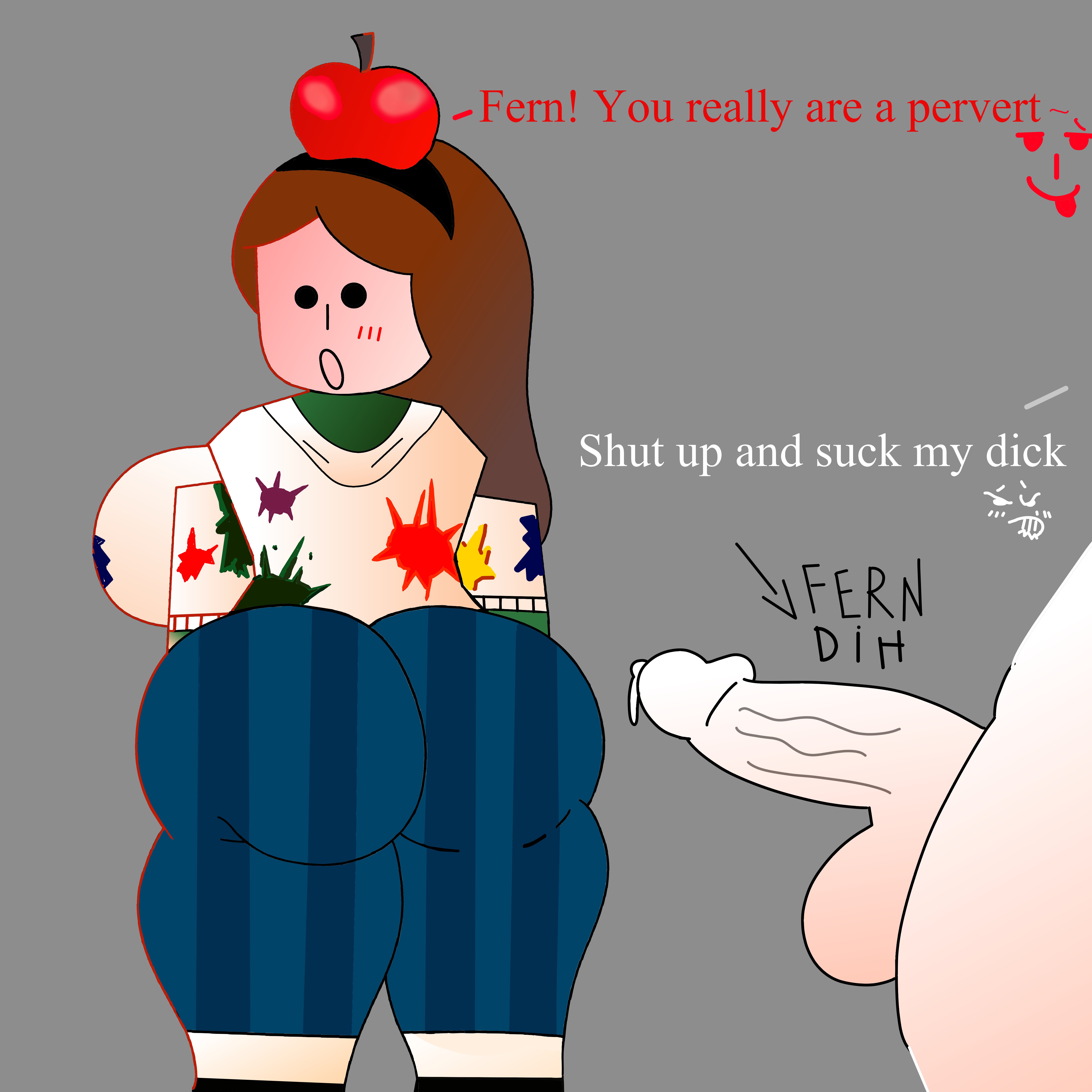 1boy, 1girl, 2d (artwork), dick, ihasafacelulz (arg), rgdy ann1977, roblox, roblox arg, robloxian, self upload, stupid looking, tagme (artist)