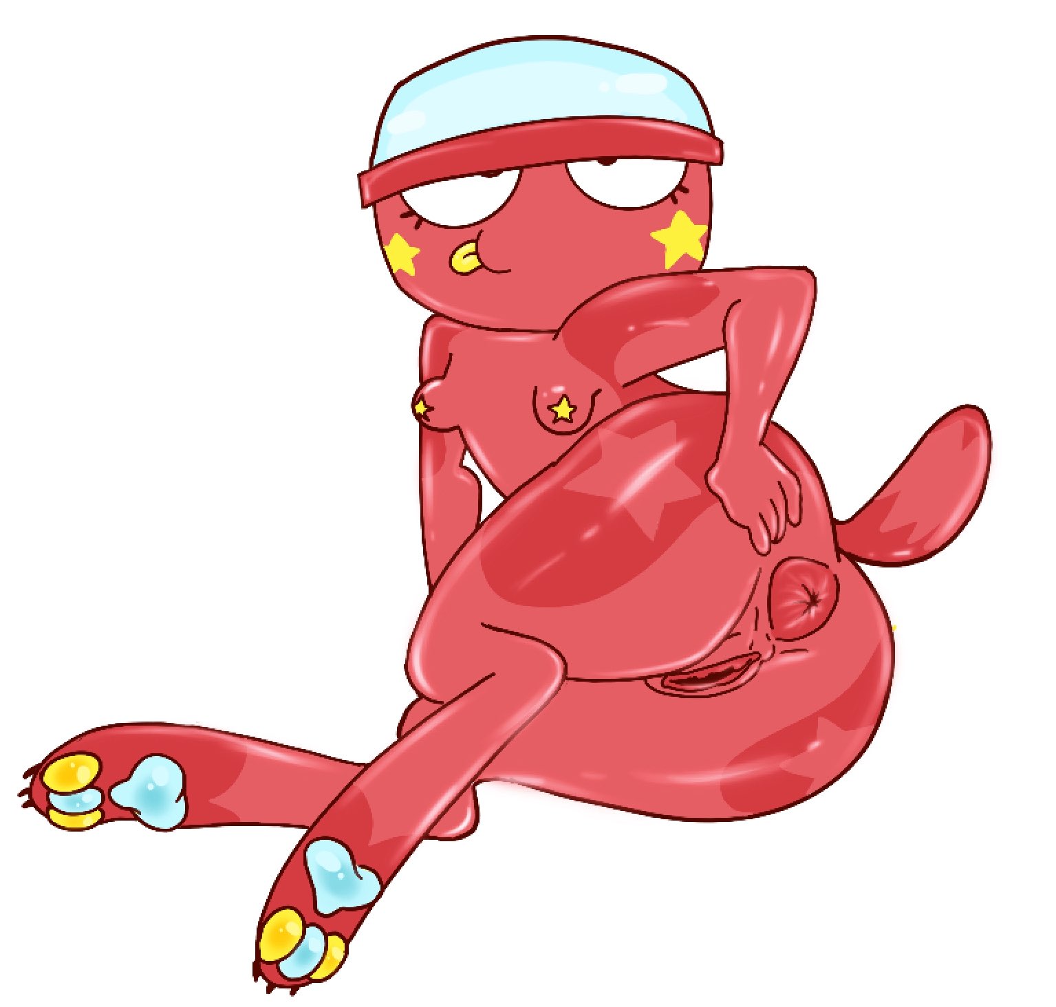 anal, anal suggest, cizzypop, dandy's world, dandys world, female, female only, gigi (dandy's world), jpg, jpg file, not my art, puffy anus, solo, solo female