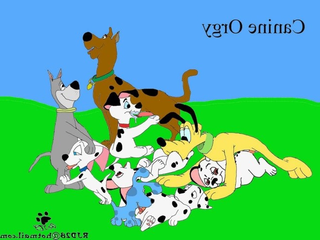 101_dalmatians astro_the_space_mutt canine cub disney feral furry furry_only gay hanna-barbera male male_only orgy penis pluto scooby-doo scooby-doo_(character) the_jetsons