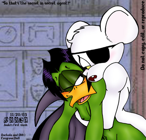 2003 anthro color colored cosgrove_hall_films count_duckula danger_mouse danger_mouse_(series) duck furry gay green_skin lil'_shock male male_only mouse paheal rule_34_(paheal) tagme white_fur yaoi