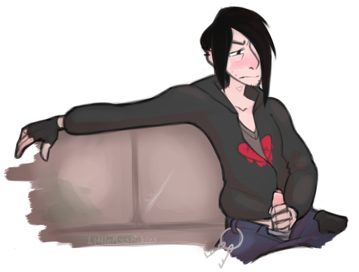 1boy, disney, disney channel, emo, gravity falls, male, male only, masturbation, robbie valentino, smooth skin
