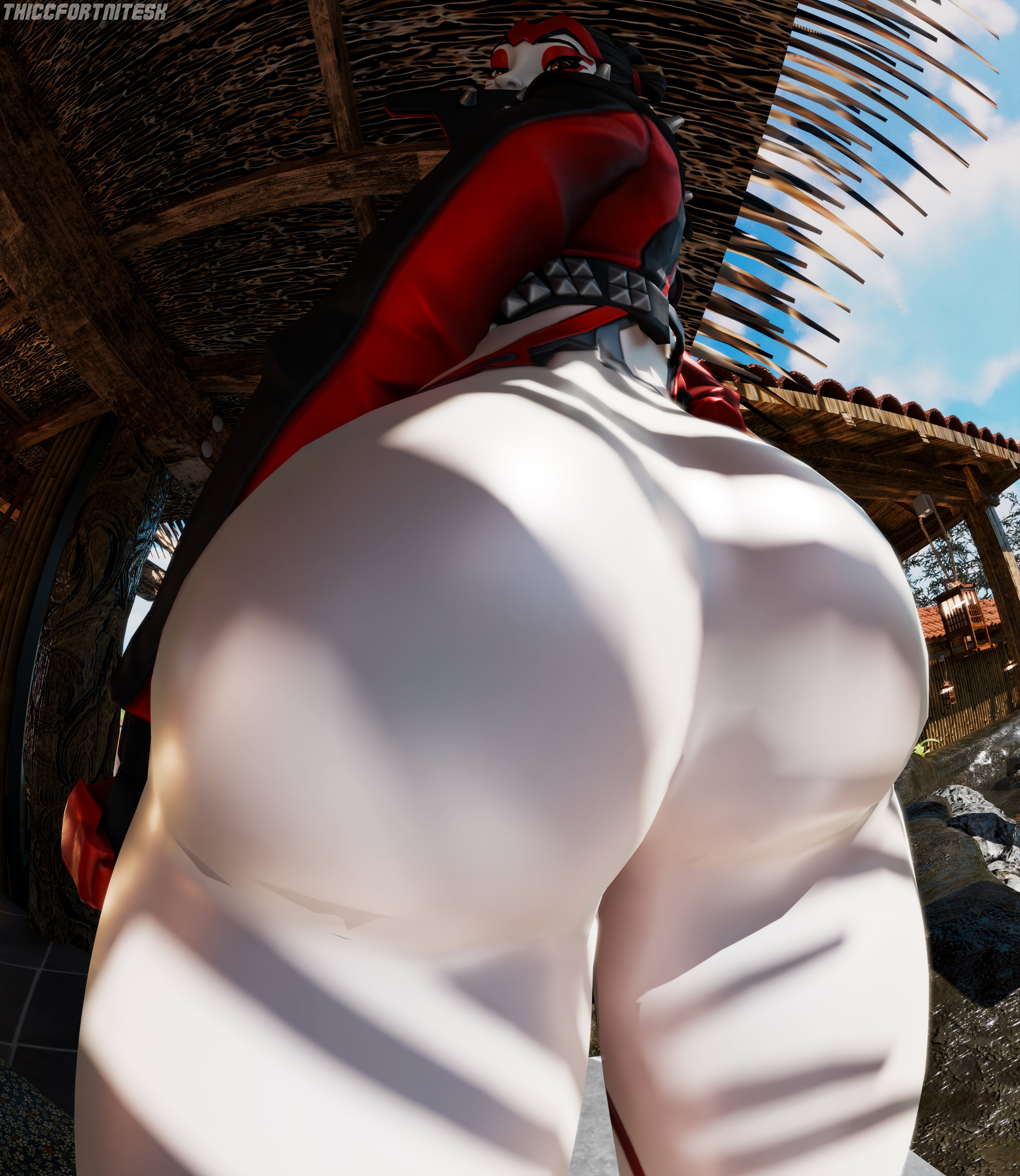 female, fortnite, fortnite: battle royale, geisha, geisha hair, takara (fortnite), thiccfortnitesk
