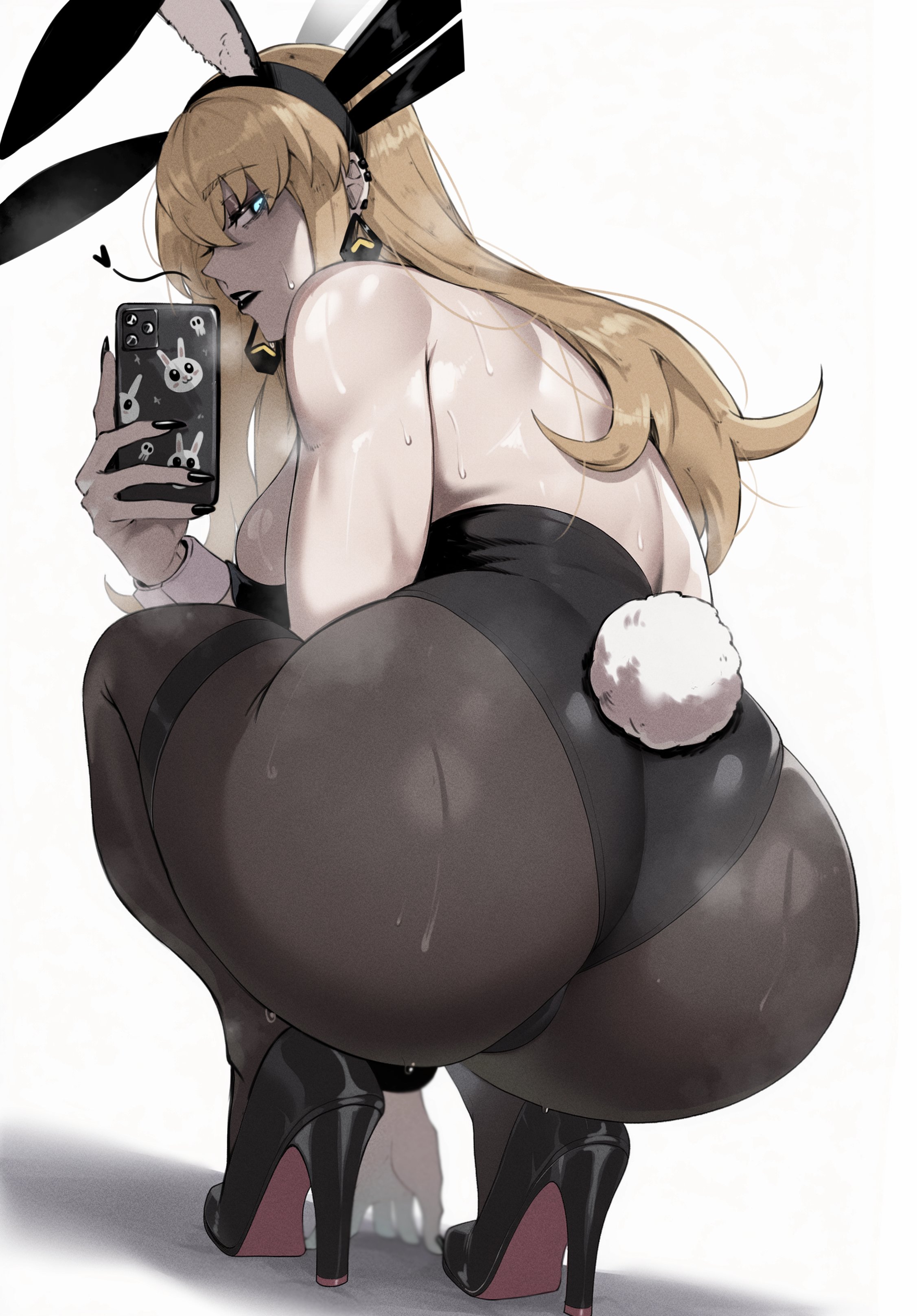 1girls, 2d, ass, ass focus, ass selfie, back, back muscles, back view, big ass, big breasts, big butt, big thighs, blonde female, blonde hair, blonde-haired female, breasts, bunny costume, bunny ears, bunny girl, bunny suit, bunny tail, bunnysuit, dat butt, dress, dressed, female, female only, hi res, high heels, highres, huge ass, jeans, jeans only, light skin, light-skinned female, magik (illyana rasputin), magik (marvel rivals), marvel, marvel comics, marvel rivals, masoq095, muscle tone, muscles, muscular, muscular arms, muscular back, muscular female, musk, plump, plump ass, plump butt, presenting, round ass, round butt, seductive, seductive body, seductive female, seductive pose, selfie, selfie ass, selfie pose, sexy, sexy body, sexy pose, shoes, sitting, sitting down, sitting on bed, sole female, solo, solo focus, sweat, sweatdrop, sweating, sweaty, sweaty body, thick, thick ass, thick butt, thick female, thick hips, thick legs, thick thighs, tight clothes, tight clothing, tight dress, toned, toned arms, toned back, toned body, toned female, too thicc, too thick, tramp stamp, video game, video game character, video games