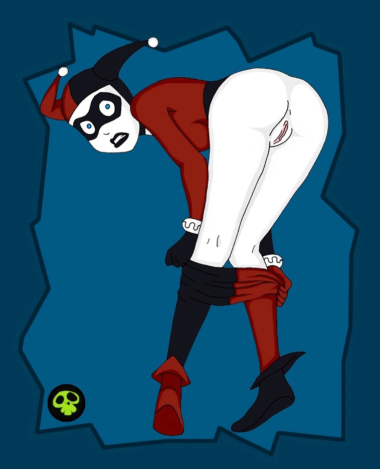 ass batman:_the_animated_series batman_(series) dc_comics dcau female female_only harley_quinn harley_quinn_(classic) human no_panties pussy reaver solo tagme the_new_batman_adventures undressing