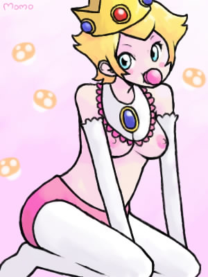 adult_baby baby_peach clothes color crown female female_only human mario_(series) momo_(artist) nintendo princess_peach sitting solo straight_hair tagme yoshi's_island