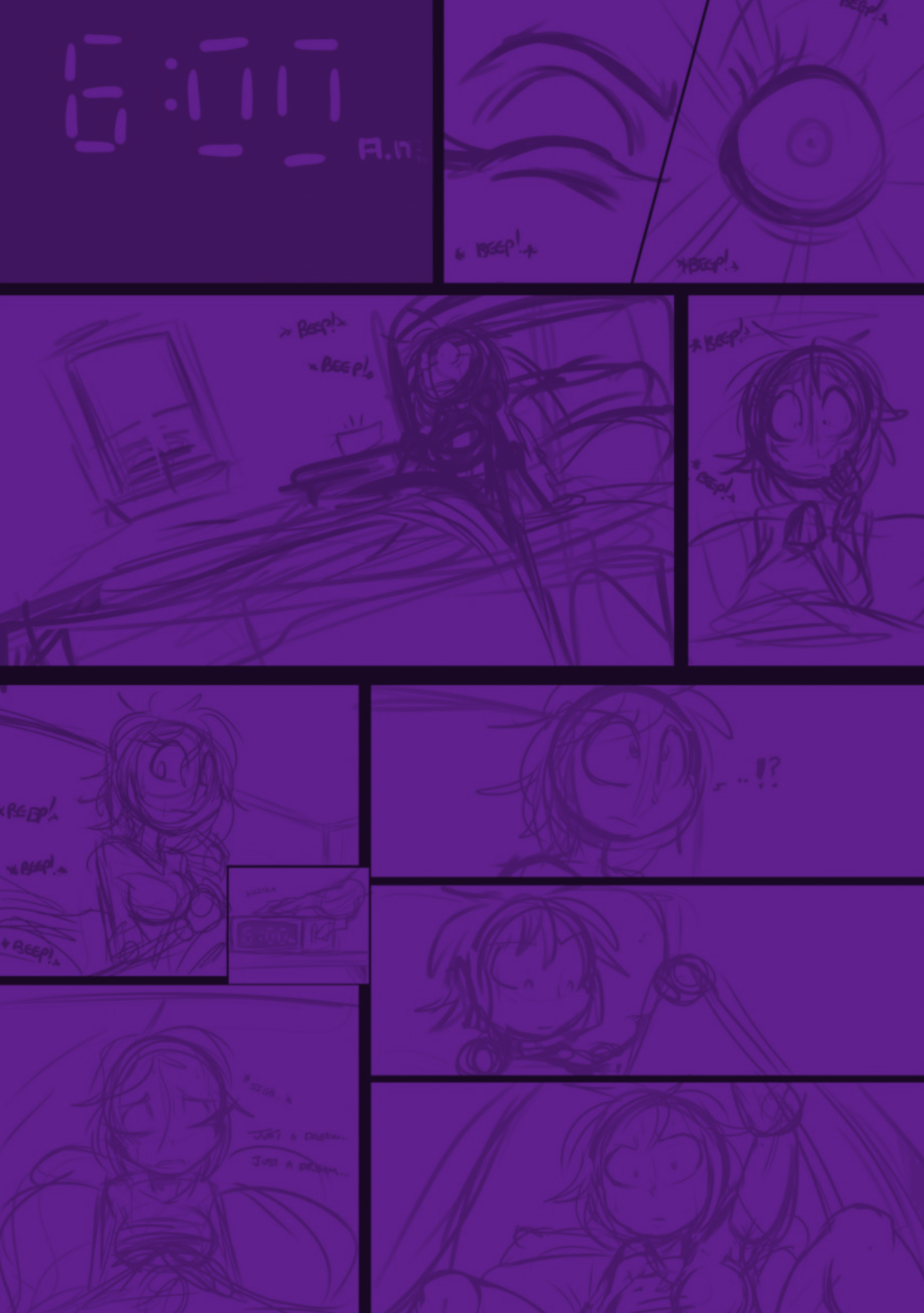 five_nights_at_freddy&#039;s_4 fnaf horror kayla-na monsters_in_the_closet nightmare sketch wet_dream wet_nightmare