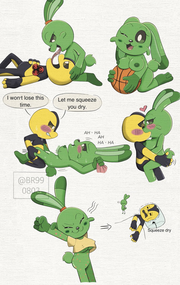 1boy, 1girls, 2025, 2025s, 2d, 2d (artwork), 2d animation, amphibian, anthro, anthro female, anthro male, anthro male on anthro female, anthro on anthro, anthrofied, areola, areolae, biohazard necklace, biohazard pendant, biohazard symbol, black body, black eyes, black sclera, black skin, blush, bottomless, br990803, breasts, breasts out, bunny, critters (poppy playtime), dialogue, english, english text, eyelashes, female, female anthro, female on top, female penetrated, frog, frog boy, frog humanoid, frog tongue, green body, green ears, green fur, green tail, heart, heart symbol, hoppy hopscotch, hoppy hopscotch (poppy playtime), icky licky (poppy playtime), jewelry, lagomorph, leporid, male, male anthro, male focus, male penetrating, male penetrating female, male/female, mammal, mob entertainment, mob games, necklace, nightmare critters, nipples, no humans, nude, pendant, pillow, poison dart frog, poppy playtime, poppy playtime (chapter 3), poppy playtime (chapter 4), pupils, pussy, rabbit, rabbit ears, rabbit girl, rabbit humanoid, rabbit tail, saliva, sex, simple background, smiling critters, speech bubble, squeezed, sweat, sweatdrop, sweating, tail, text, text bubble, tired, tired expression, tired eyes, tired look, tongue, two-tone body, two-tone skin, vaginal insertion, vaginal penetration, vaginal sex, video games, white background, white eyes, white pupils, yellow body, yellow skin