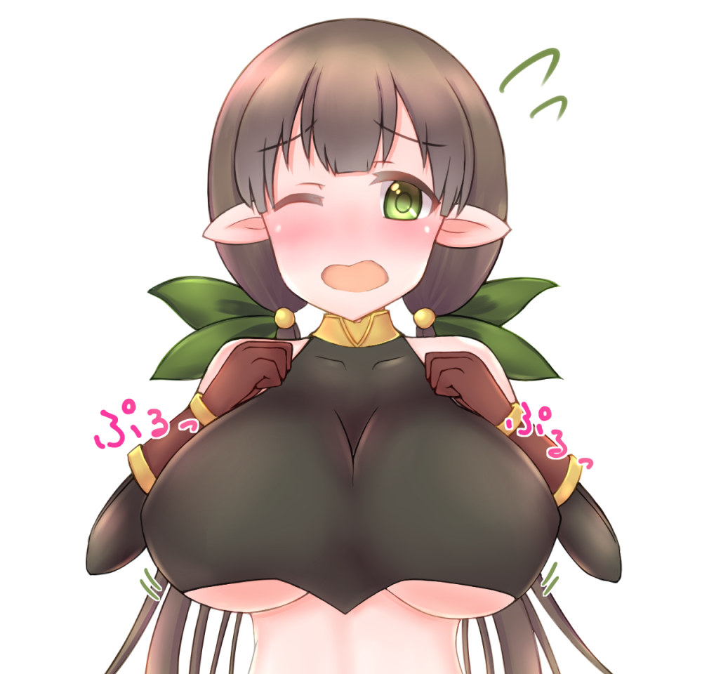 breasts breasts ishibashi_ayumi princess_connect! tagu_hblabe textless underboob