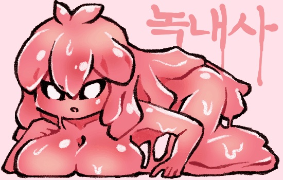 1girls, big breasts, lobotomy corporation, melting love, project moon, slime girl