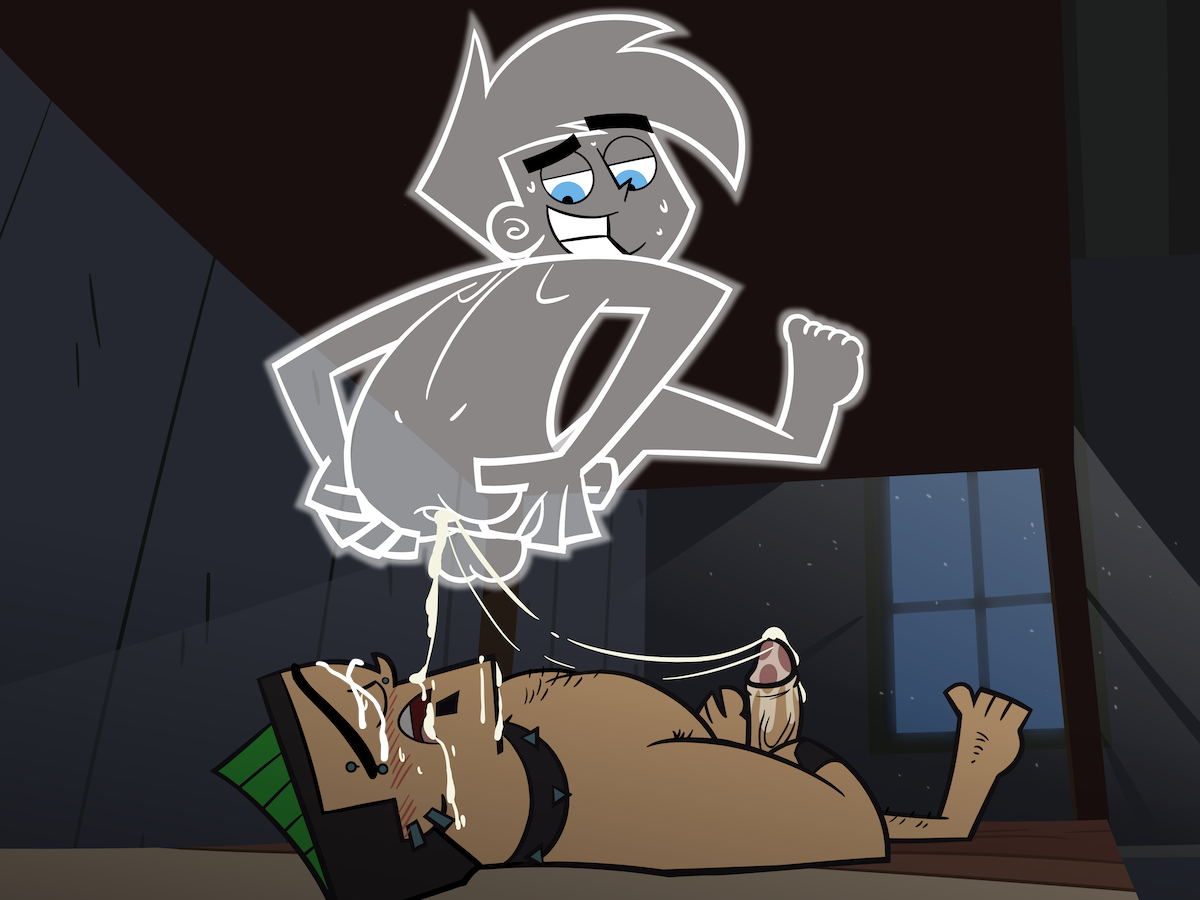aizenhower, anus, asleep, ass, balls, bara, big balls, big penis, blush, cartoon network, crossover, cum, danny fenton, danny phantom, duncan (tdi), erection, gay, ghost, male, male only, male/male, muscular, muscular male, nickelodeon, nicktoons, nude, penis, sleeping, somnophilia, teletoon, total drama island, yaoi