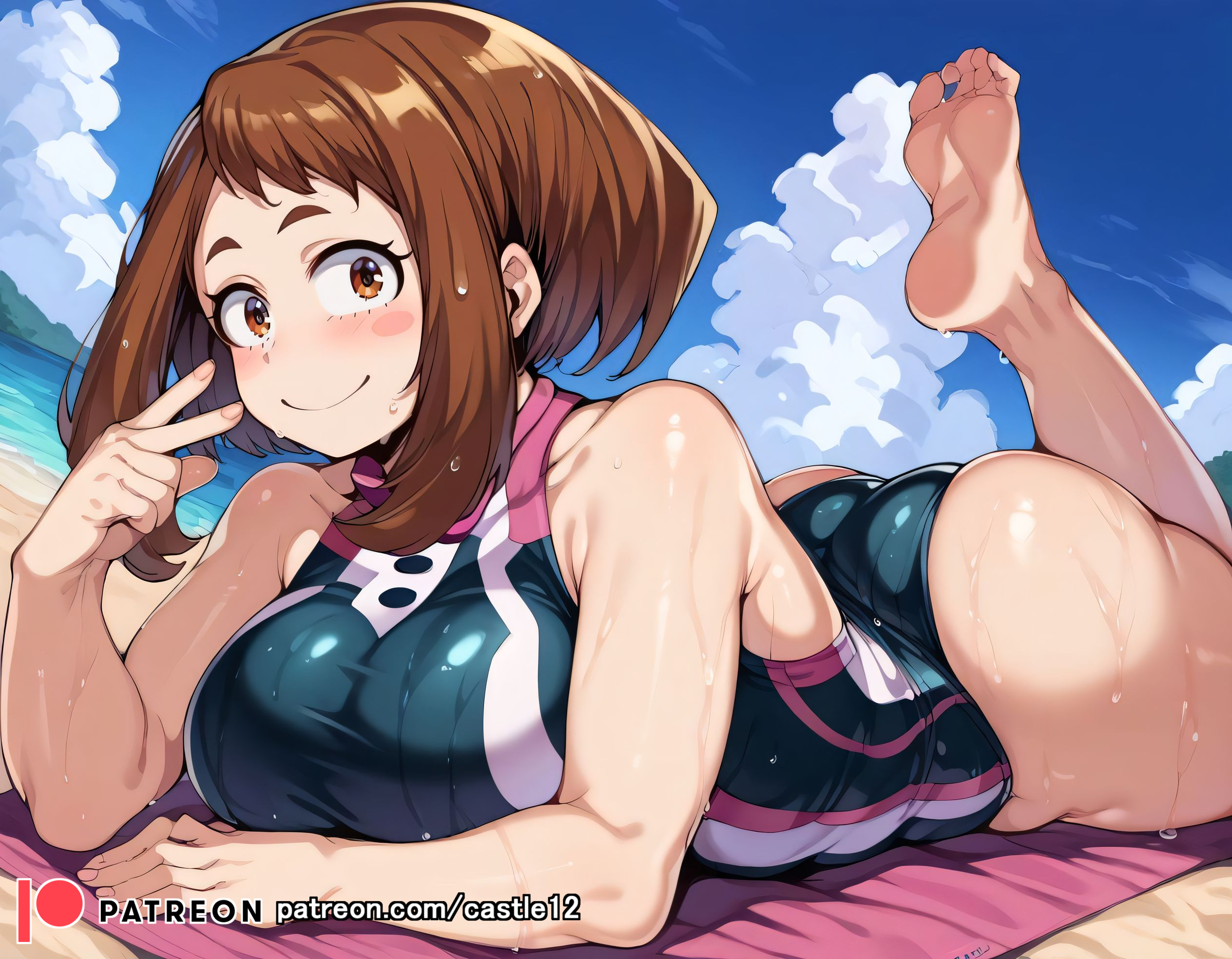 1girls, ai generated, alternate breast size, ass, ass focus, big breasts, bikini, blowjob, bodysuit, breasts, busty, castle12, cowgirl position, cum, cum in mouth, cum in pussy, cum inside, curvaceous, curvy, curvy body, curvy female, curvy figure, doggy style, fellatio, female, from behind position, huge breasts, irrumatio, large breasts, missionary position, my hero academia, nipples, ochako uraraka, pussy, pussy focus, reverse cowgirl position, spooning, spread legs, sweat, sweating, sweaty, sweaty body, sweaty breasts, swimwear, thick thighs, thighs, venus body, voluptuous