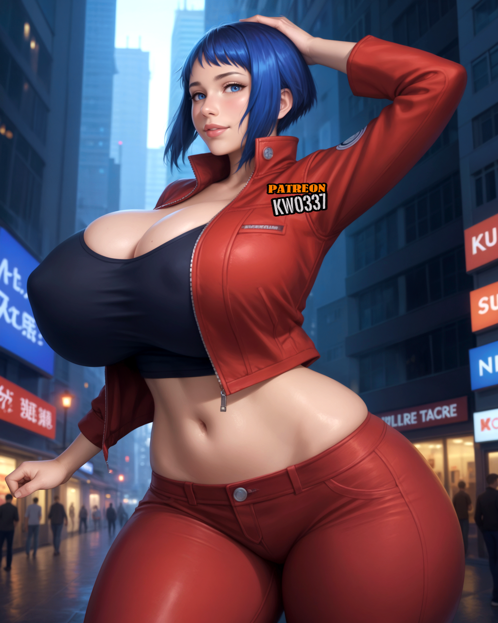 1female 1girl 1girls ai_generated asian asian_bimbo asian_female big_breasts bimbo bimbo_body bimbo_lips blue_hair bottom_heavy curvaceous curvaceous_figure curves curvy curvy_body curvy_female curvy_figure curvy_hips dat_ass dumptruck_ass fat_ass female female_only gigantic_ass gigantic_breasts hourglass_figure huge_breasts hyper hyper_ass hyper_breasts kw0337 large_breasts lipstick makeup massive_ass massive_breasts paag pale-skinned_female pale_skin plump_lips shiny_skin short_hair slim_waist solo solo_female tagme thick_thighs thin_waist thunder_thighs thunderthighs top_heavy venus_body voluptuous voluptuous_female wide_hips