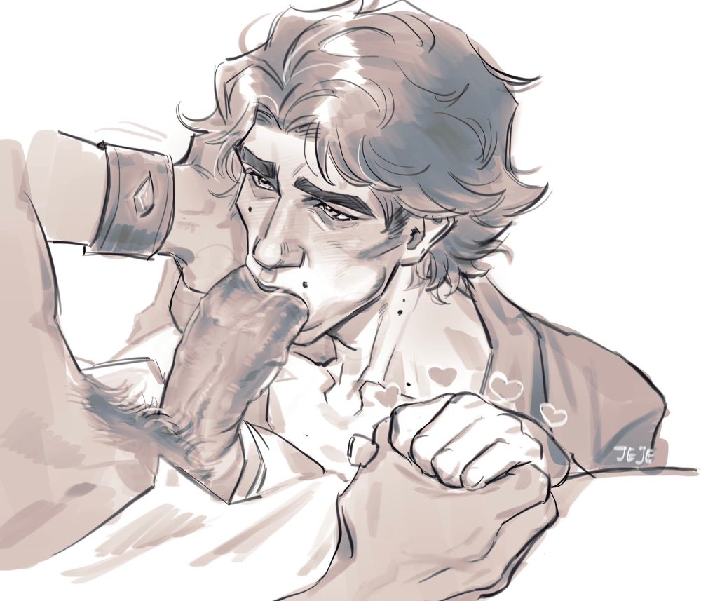 2d (artwork), arcane, arcane jayce, arcane viktor, big penis, black and white, blowjob, boys, bracelet, cum in mouth, cumshot, gay, gay male, gay sex, hand on penis, holding hands, jayce, jayce talis, jeje (dmmd jj), large penis, league of legends, male, male focus, male only, male/male, mouth full of cock, muscular, muscular male, oral, penis, romantic couple, sucking penis, swallowing cum, thick penis, twink, veiny penis, viktor (league of legends), work in progress, yaoi