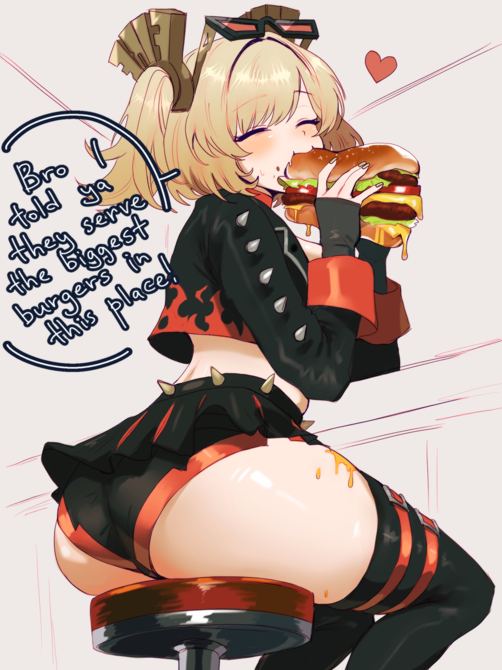 1girls, ass, big ass, big butt, breasts, burnice white, female, female focus, female only, large ass, light skin, light-skinned female, long nails, oyxee, solo, thick thighs, thighhighs, thighs, wide hips, zenless zone zero