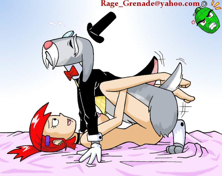 cartoon_network female feral feral_on_female feral_on_human feral_penetrating_human foster's_home_for_imaginary_friends frankie_foster human male mr._herriman rage_grenade straight