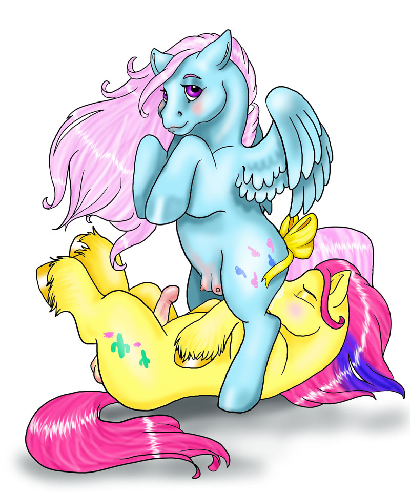 ass breasts feral fur furry hooves horse my_little_pony my_little_pony_'n_friends nipples penis testicles white_background wind_whistler