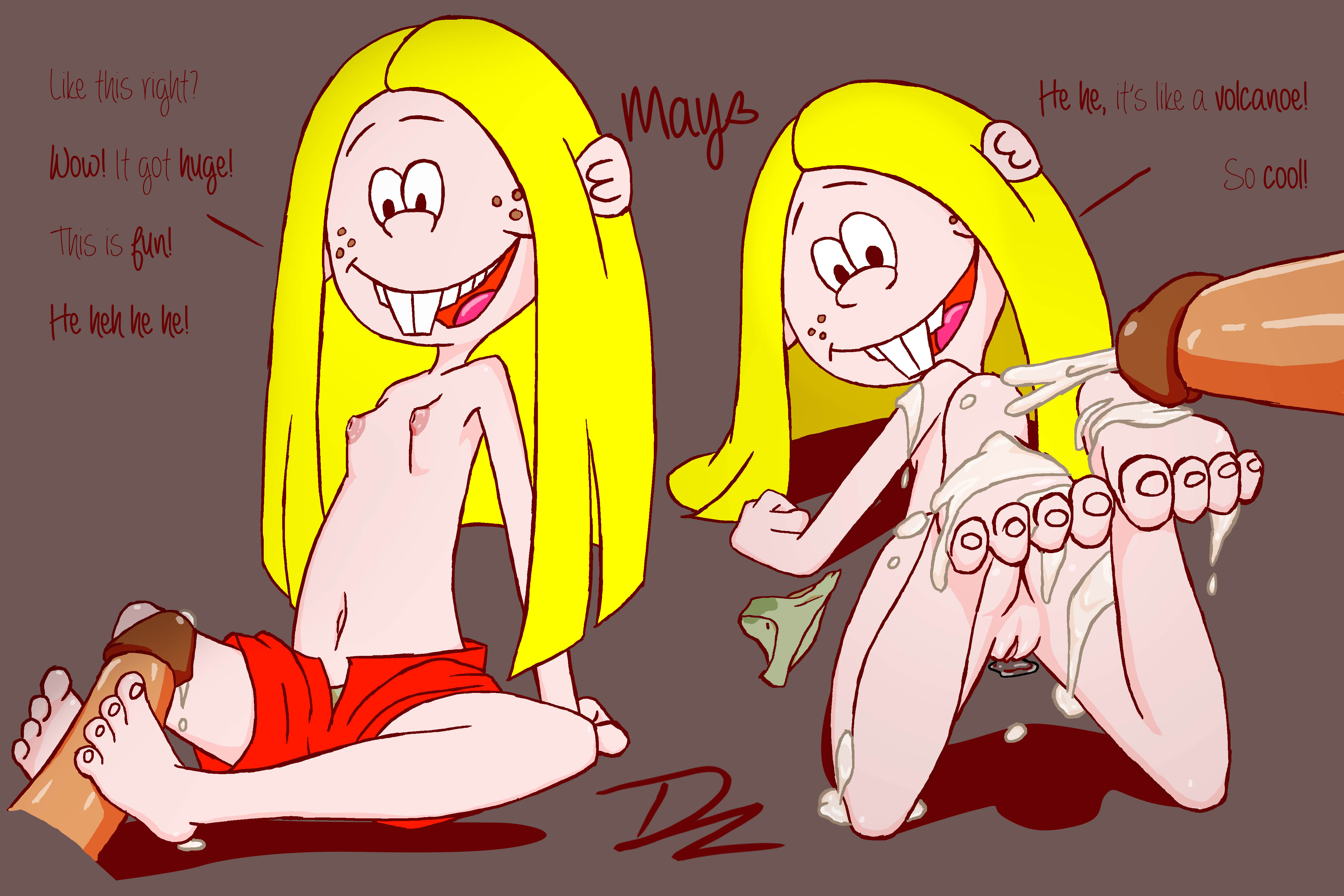 barefoot, cartoon network, cum, cum on feet, cumshot, dzyer, ed edd n eddy, female, foot fetish, footjob, kanker sisters, may kanker, pussy, pussy juice drip, straight hair