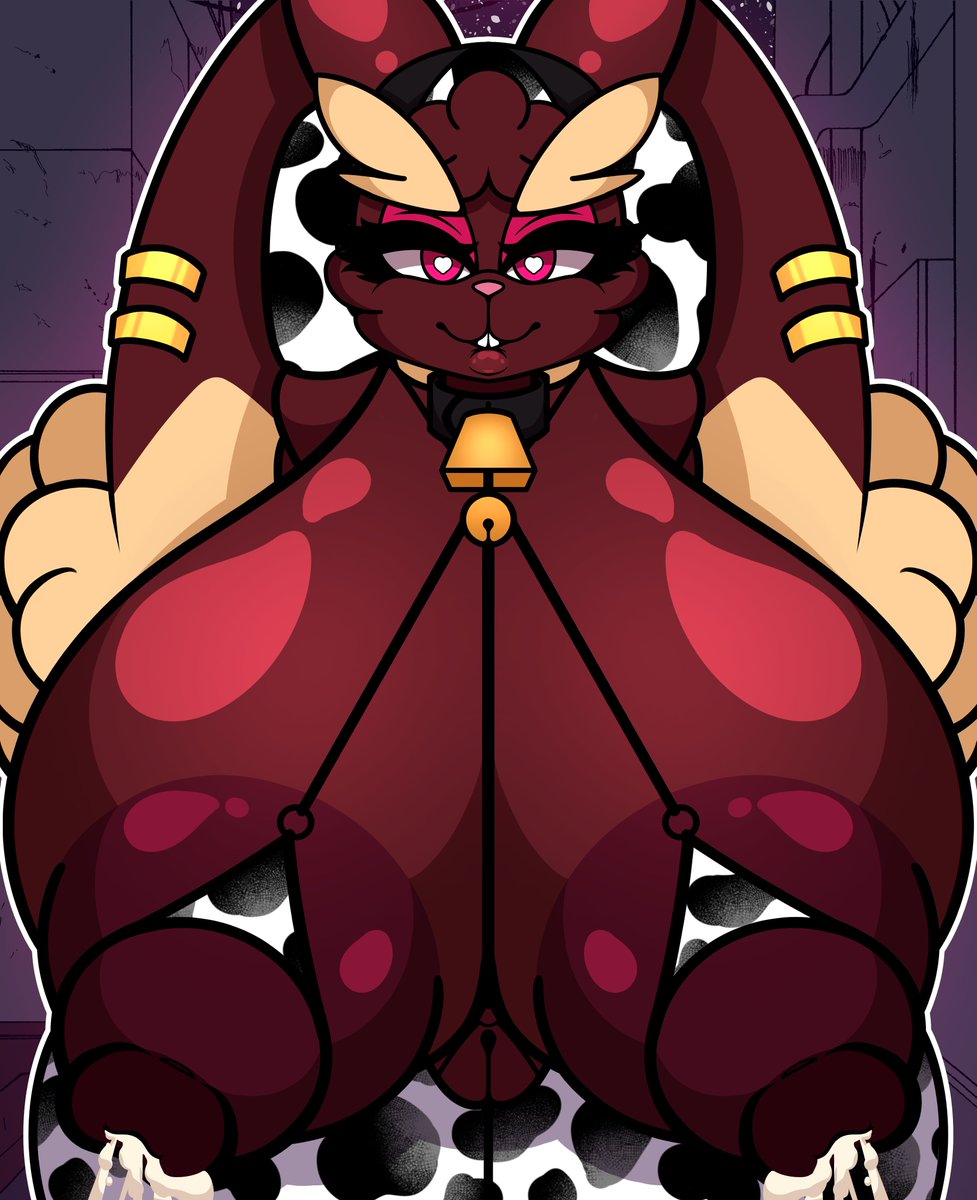 1girls, 2020s, 2025, 2d, 2d (artwork), altriared 15, anthro, anthro only, areola, areolae, bell collar, big breasts, big thighs, boba (jiqqy), breasts, buck teeth, bunny, bunny ears, bunny girl, cleavage, collar, cow print, cow print bikini, cow print thighhighs, curvy, curvy body, curvy female, curvy figure, ear piercing, eyebrows, eyelashes, female, female only, furry, furry female, furry only, generation 4 pokemon, gold piercing, hi res, highres, hips, huge breasts, hyper, hyper breasts, hyper thighs, lactating, lactation, lactation without expressing, large breasts, large thighs, looking at viewer, lopunny, mammal, massive breasts, milk, nintendo, nipple bulge, nipple suspension bikini, nipples, nude, nude female, pink eyeshadow, pinup, pointless clothing, pokémon (species), pokemon, pokemon (species), practically nude, pussy, smile, smiling at viewer, solo, solo female, solo focus, thick thighs, thighs, top heavy, wide hips