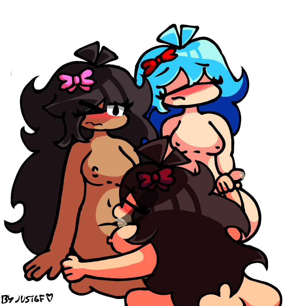 argentina bitch black_eyes blowjob brown_hair criminal fnf fnf_oc friday_night_funkin long_hair nahiara_aguirre nahira nahira_(friday_night_funkin_oc) oc ocs orgasm orgasm_face