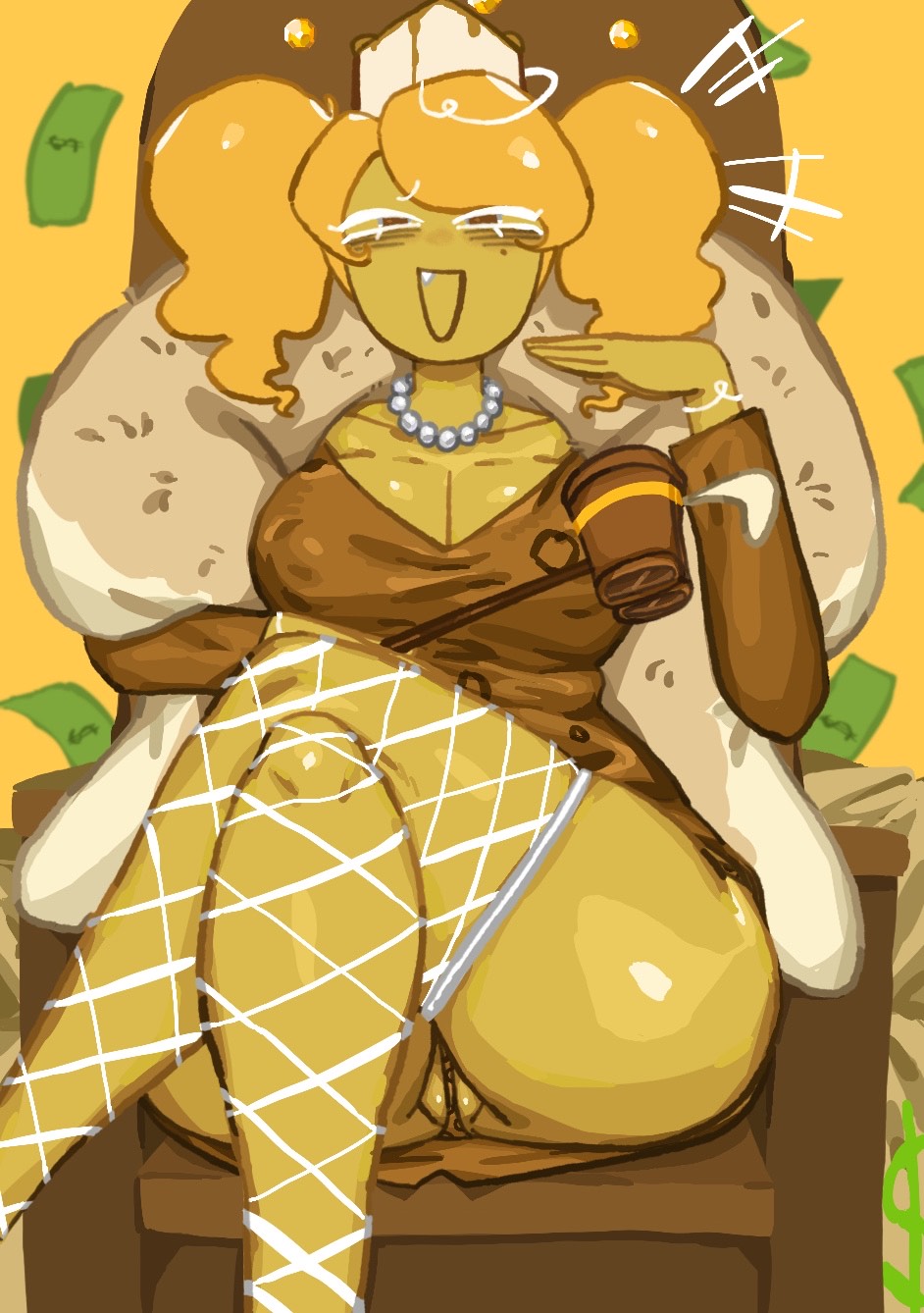 big breasts, big thighs, breasts, cheesecake cookie, cookie run, exposed pussy, female, female focus, female only, pussy, snaggle tooth, tagme, trophimos