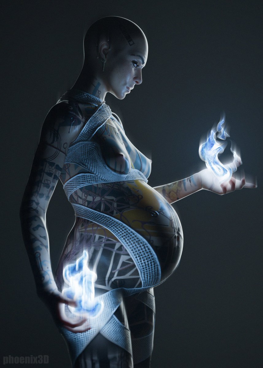 1girls 3d bald bald_female belly big_belly bioware braless breasts earpiece effectively_nude energy female female_only glowing human jack_(mass_effect) light-skinned_female light_skin mass_effect mostly_nude nipples phoenix3d pregnant pregnant_belly pregnant_female shaved_head side_view silhouetted_body skimpy small_breasts solo solo_female standing tattoo