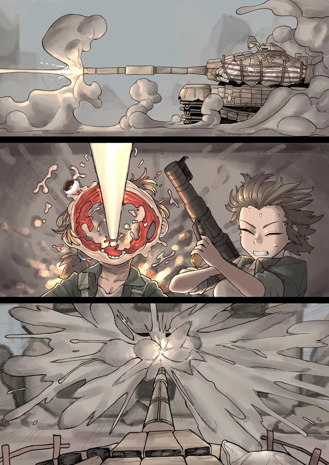 2girls, blood, breasts, corpse, death, decapitation, female death, female soldier, gore, gun, guro, head destruction, head explosion, headshot, homerus, military uniform, necrophilia, sequence, shooting, snuff, tank, weapon