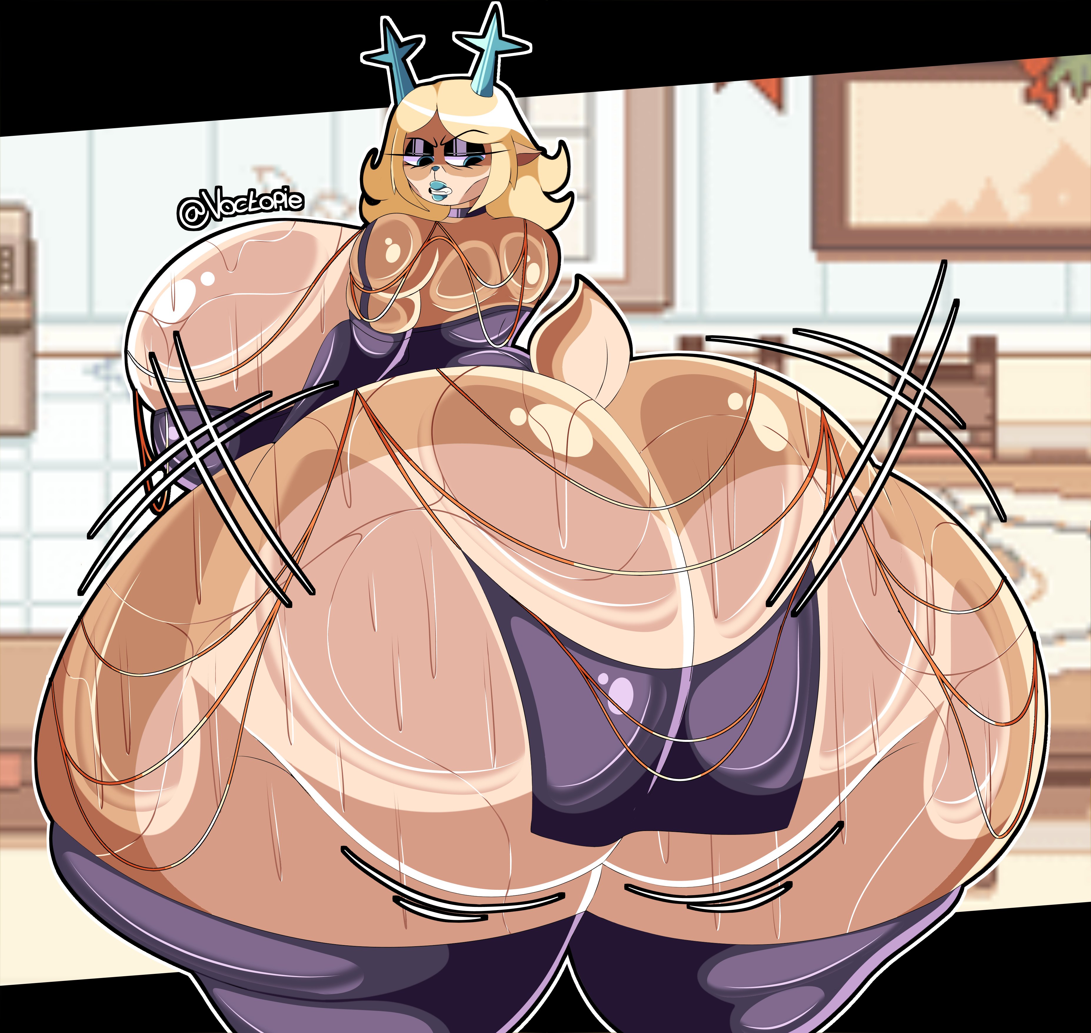 angry, angry face, anthro, anthro female, anthro only, anthrofied, antlers, ass, ass focus, big ass, big breasts, big butt, black eyeshadow, blue horn, blue horns, blue lipstick, breasts, bubble ass, bubble ass (female), bubble butt, bubble butt (female), carol holiday, cyan eyes, cyan lipstick, deer, deer ears, deer girl, deer horns, deer tail, deltarune, eyeshadow, female, female focus, female only, furry, furry female, furry only, gigantic ass, gigantic breasts, gigantic butt, hair, horn, horns, huge ass, huge breasts, huge butt, hyper, hyper ass, hyper breasts, hyper thighs, large ass, large breasts, lipstick, looking at viewer, looking back, massive ass, massive breasts, massive butt, milf, mother, plump, plump ass, plump breasts, reindeer, reindeer antlers, reindeer ears, reindeer horns, reindeer tail, solo, solo female, solo focus, sweat, sweatdrop, sweater, sweaty ass, sweaty breasts, sweaty butt, sweaty thighs, tail, thick, thick ass, thick legs, thick thighs, thighs, video game, video game character, video game franchise, video games, voctopie, wide hips, yellow hair
