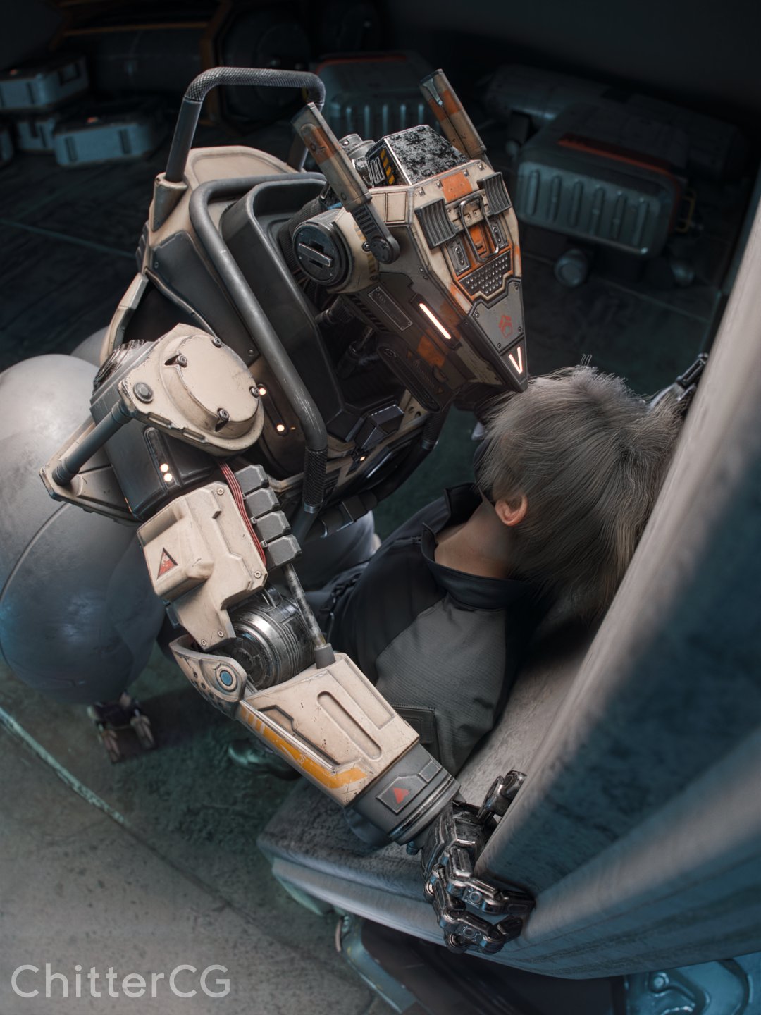 2boys, ass, big ass, big penis, chittercg, clothed male nude male, human, imminent sex, male human/male robot, penis, robot, size difference, spectre (titanfall), titanfall, yaoi