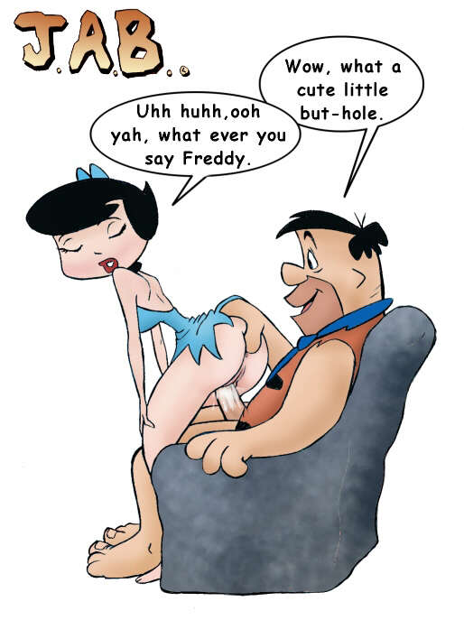 betty_rubble cheating female fred_flintstone hanna-barbera human jab male pussy straight straight_hair the_flintstones