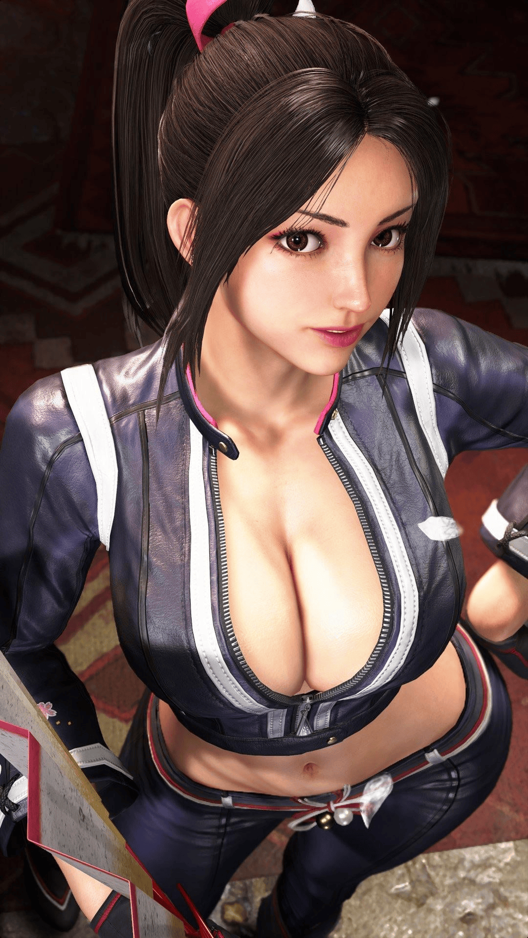 1girls, fatal fury, fatal fury: city of the wolves, female, female focus, female only, mai shiranui, mai shiranui (city of the wolves), mai shiranui (street fighter 6), snk, solo, street fighter, street fighter 6