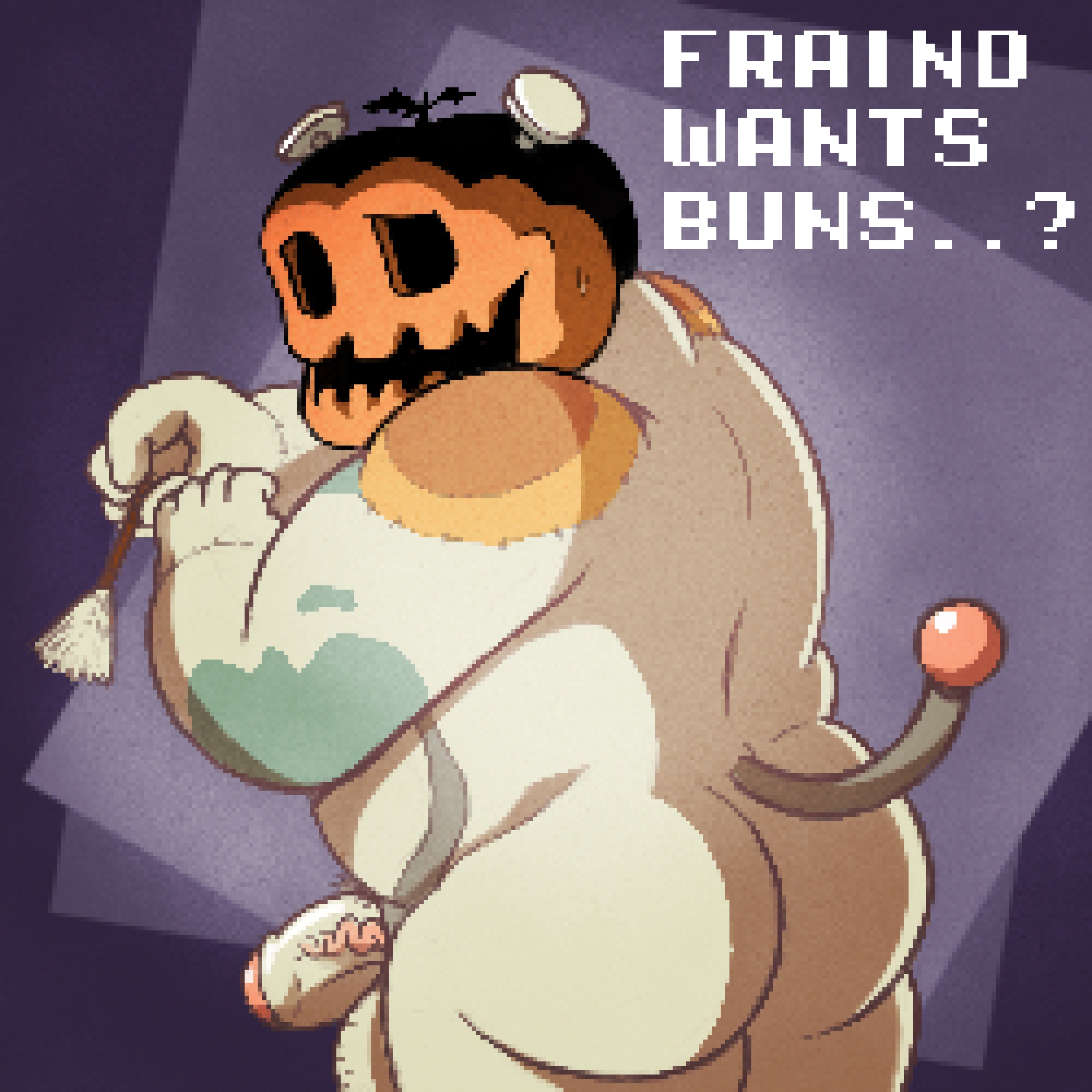 1boy, 1male, 2025, balls, big ass, big butt, chubby, chubby anthro, chubby male, completely nude, completely nude male, deltarune, deltarune chapter 4, digital drawing (artwork), digital media (artwork), flaccid, flaccid penis, galrock, humanoid genitalia, humanoid penis, jackenstein, male, male focus, male only, nude, nude male, penis, pumpkin, pumpkin head, solo, solo focus, solo male, testicles, vein, veiny penis